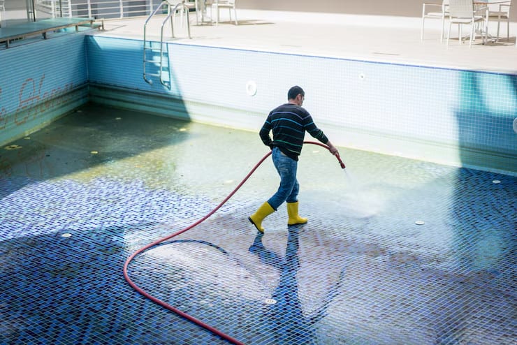 Pool Acid Washing